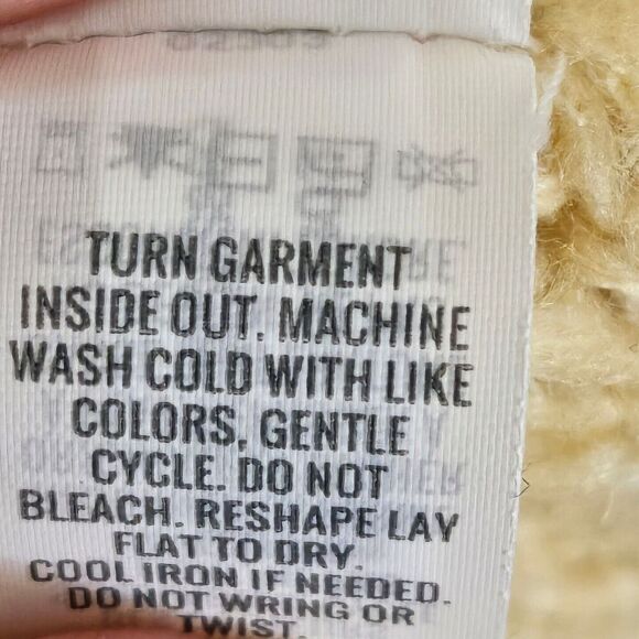 Aerie Women’s Happy Place Oversized Sweater Chunky Cable Knit Size XS - Picture 7 of 9